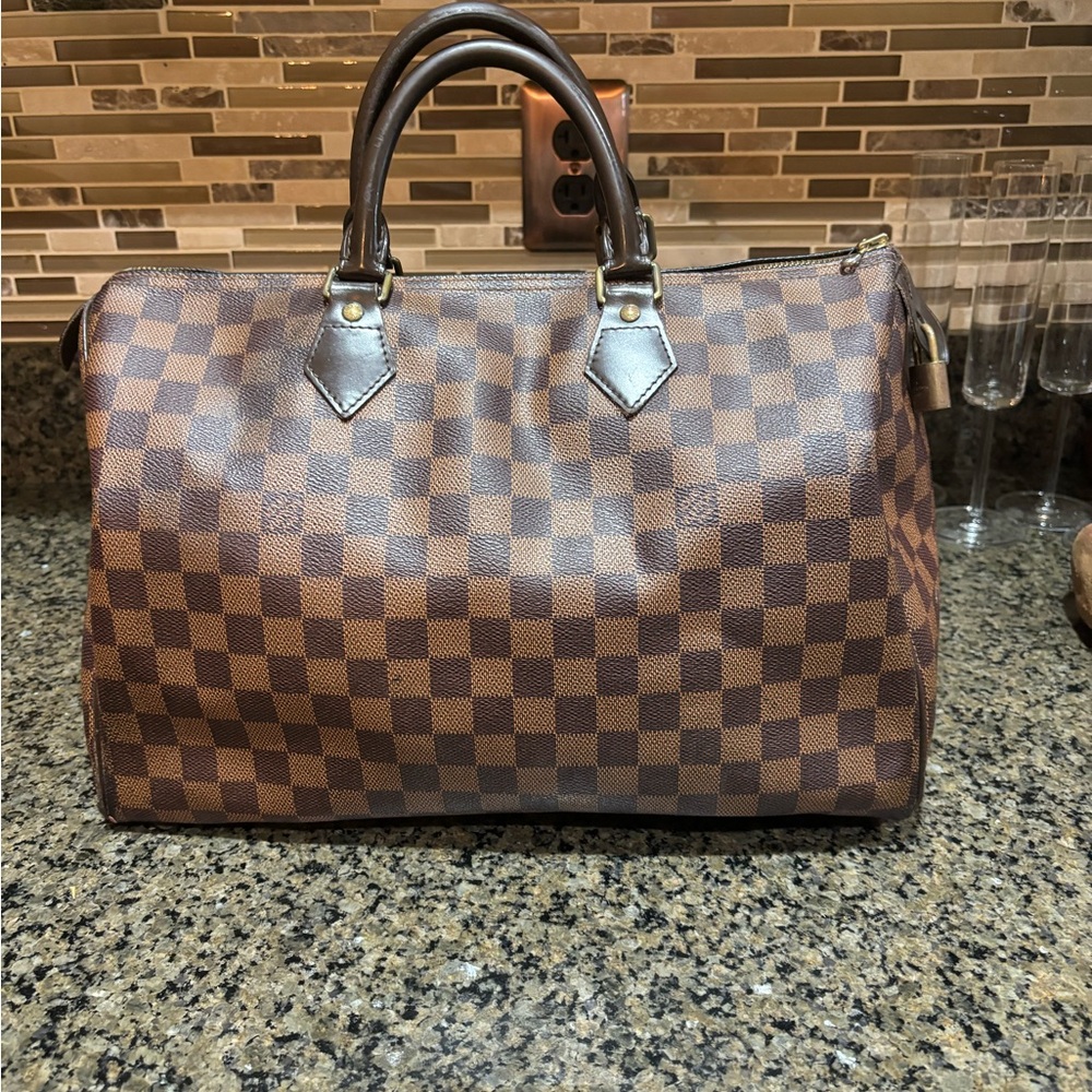 Louis Vuitton Damien Speedy 30 purse